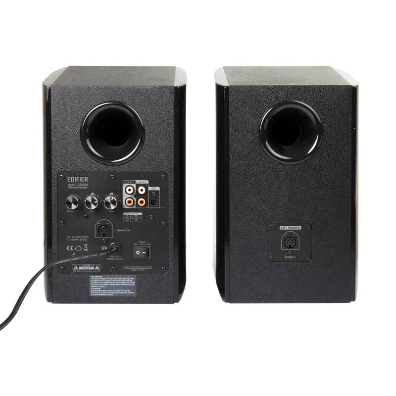 R2000DB Powered Bluetooth Bookshelf Speakers (Certified Refurbished)