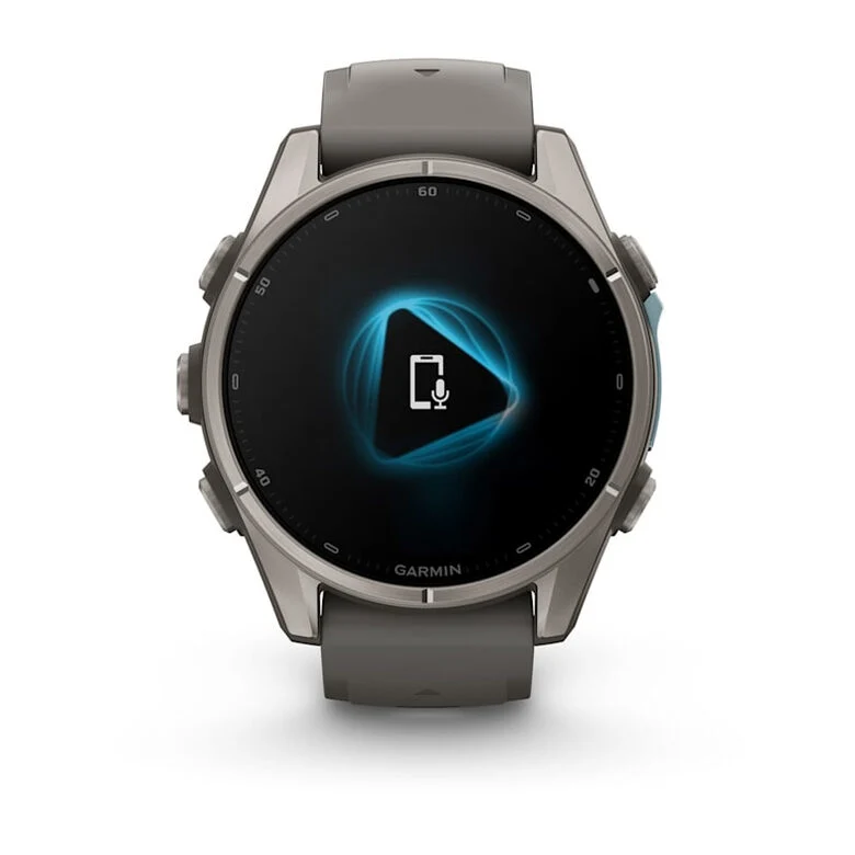 Garmin fēnix 9 3,3 cm (1.3") AMOLED 43 mm Digitale 416 x 416 Pixel Touch screen Titanio Wi-Fi GPS (satellitare)