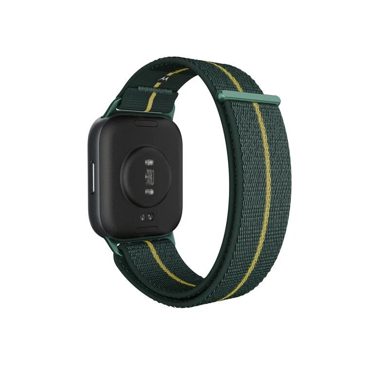 Motorola moto watch fit 4,83 cm (1.9") OLED 44.5 mm Digitale Touch screen Verde, Grigio GPS (satellitare)