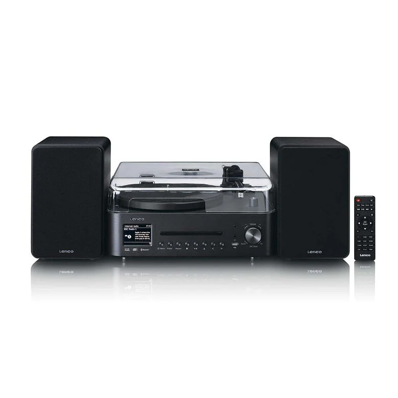 Lenco MC-760BK set audio da casa 60 W Nero