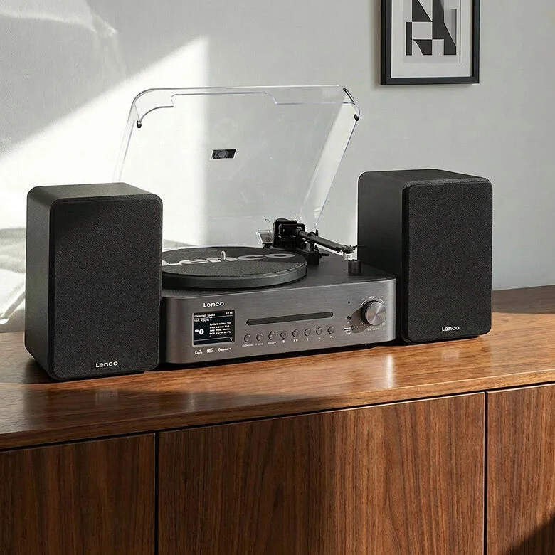 Lenco MC-760BK set audio da casa 60 W Nero