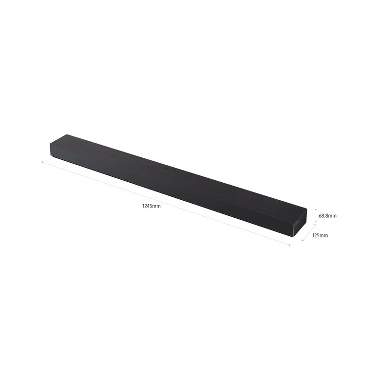 Samsung Soundbar HW-QS90H/XC, Audio 7.1.2 canali, potenza 330W, Active Voice Amplifier Pro, Bluetooth 5.3, Q-Symphony, Wireless Dolby Atmos, 2026
