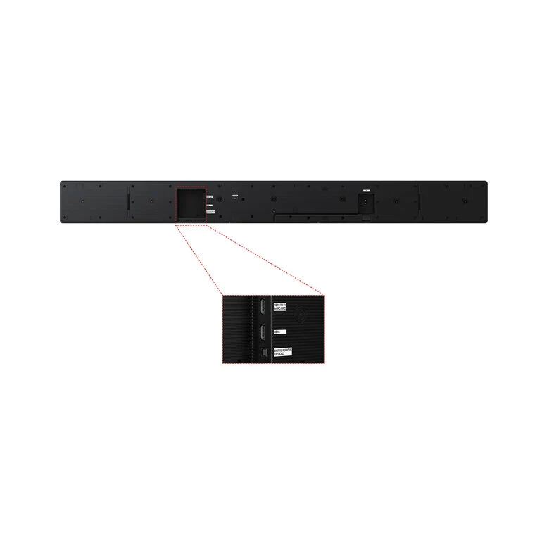 Samsung Soundbar HW-QS90H/XC, Audio 7.1.2 canali, potenza 330W, Active Voice Amplifier Pro, Bluetooth 5.3, Q-Symphony, Wireless Dolby Atmos, 2026