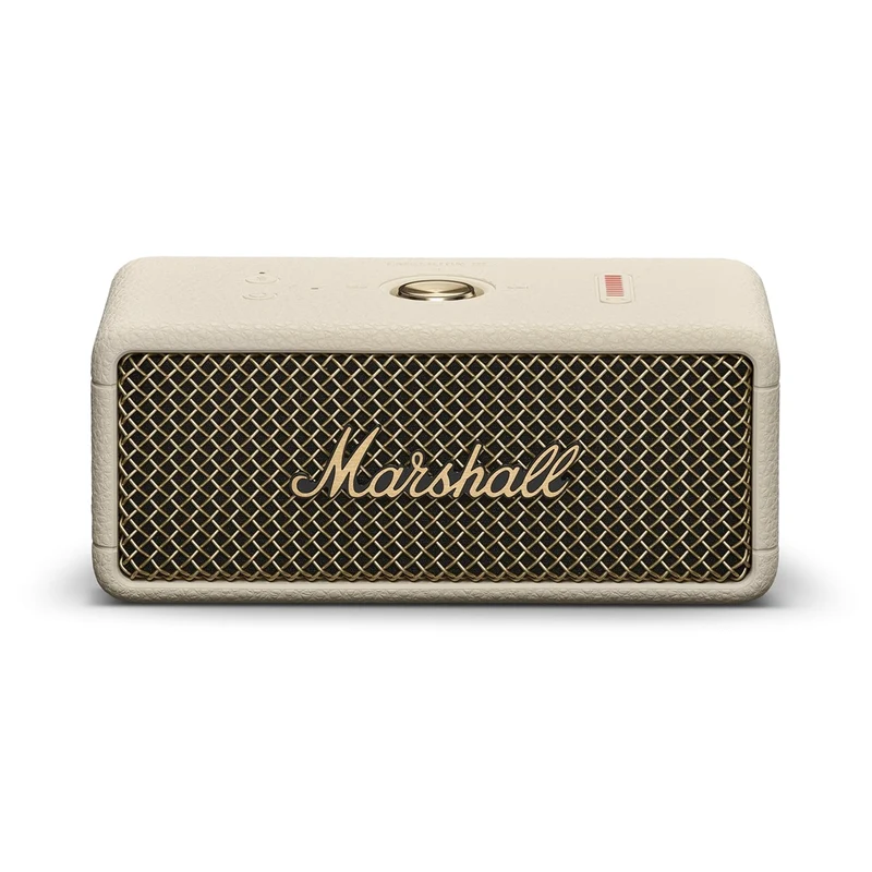 Marshall Speaker Bluetooth Portatile Emberton III Cream 38 W IP67 Bluetooth 5.3 Auracast Autonomia 32 Ore