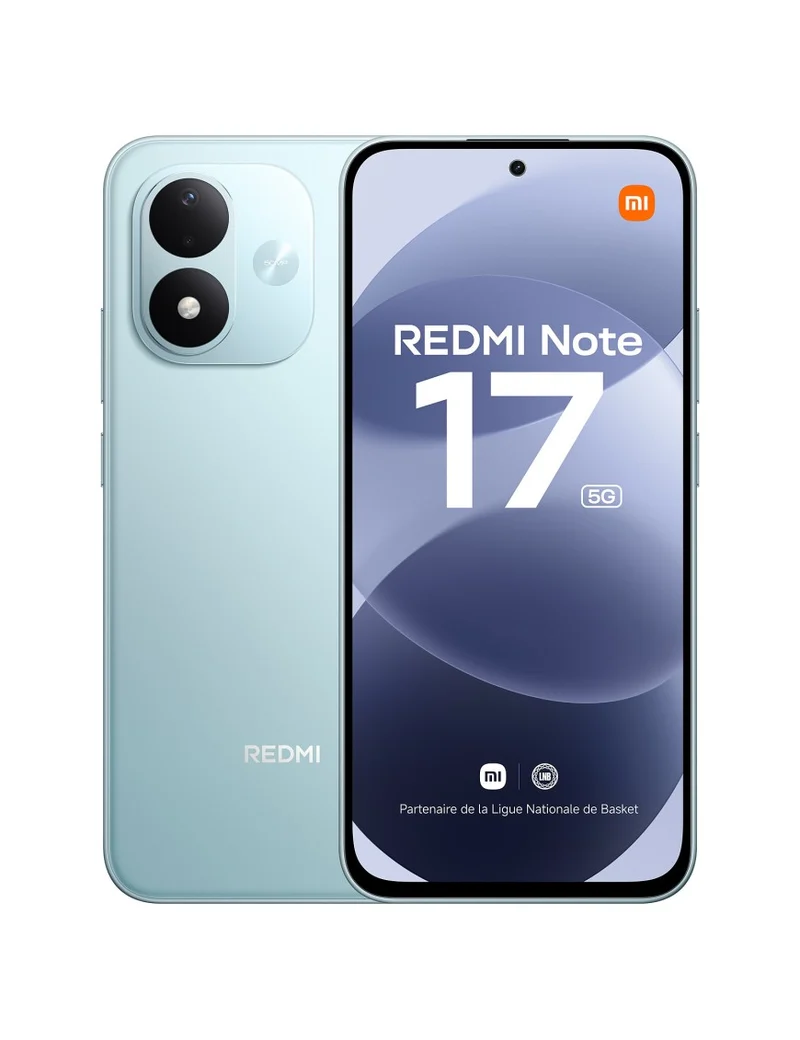 Xiaomi Redmi Note 17 5G 256GB 6GB Dual SIM 6,99" AMOLED 120Hz Fotocamera 50 MP Sky Teal