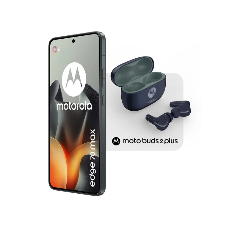 Motorola edge 70 max + moto buds 2 plus 17,3 cm (6.82") Doppia SIM Android 16.0 5G USB tipo-C 8 GB 256 GB 7100 mAh Grigio