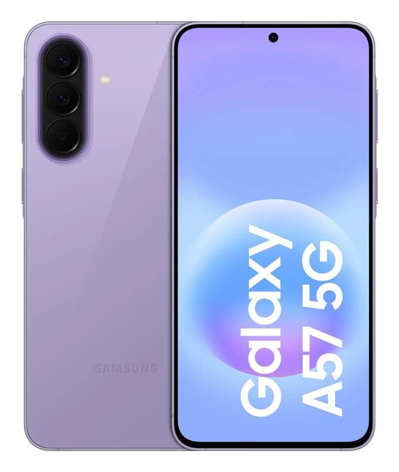 Samsung Smartphone Galaxy A57 5G 8GB 128GB Awesome Lilac 6,7" Super AMOLED Plus 120Hz