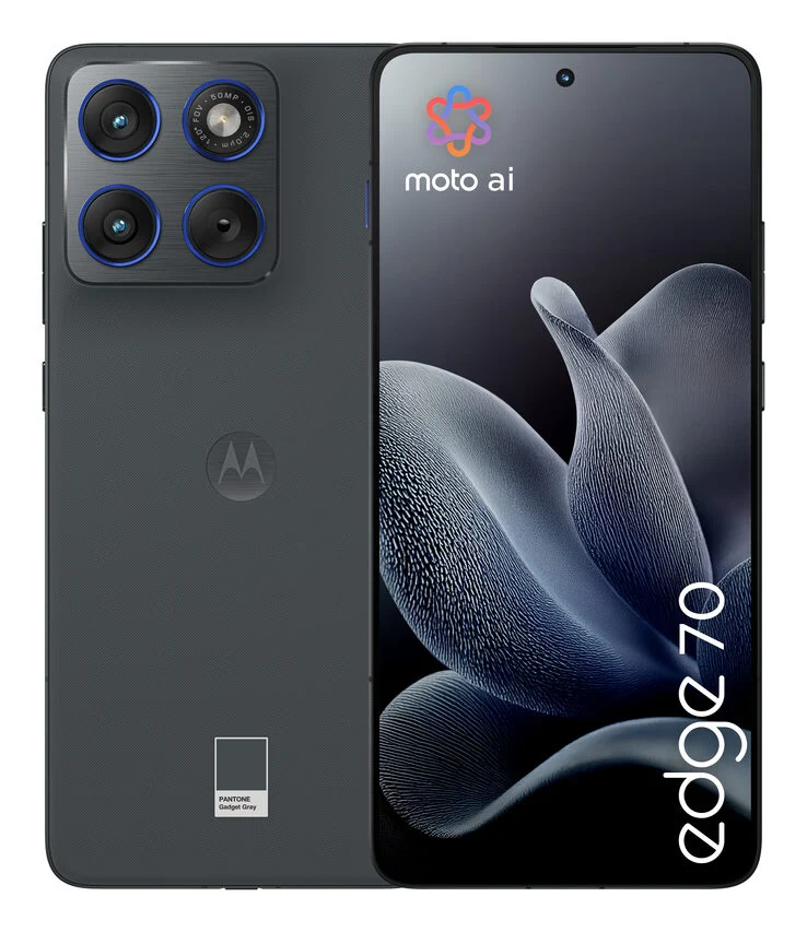 Motorola edge 70 17 cm (6.7") Doppia SIM Android 16.0 5G USB tipo-C 8 GB 256 GB 4800 mAh Grigio