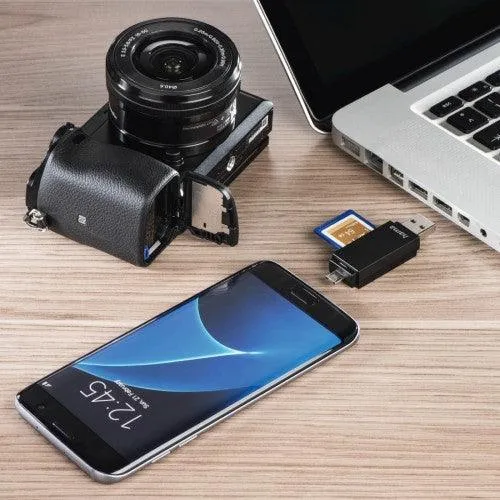 HAMA CARD READER 2IN1 OTG SD/MSD