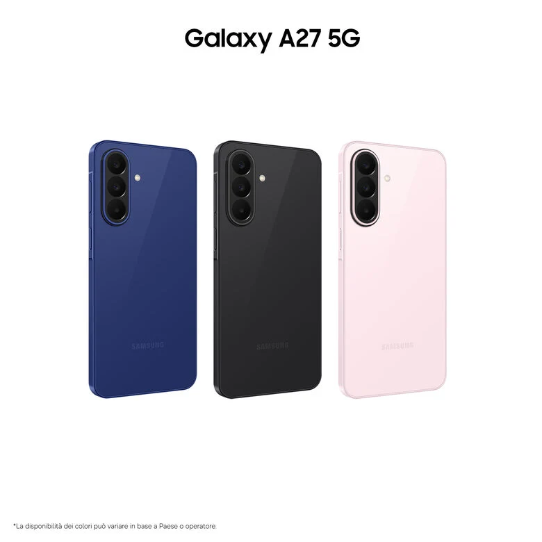 Samsung GALAXY A27 5G 17 cm (6.7") Dual SIM ibrida Android 16.0 USB tipo-C 6 GB 128 GB 5000 mAh Blu