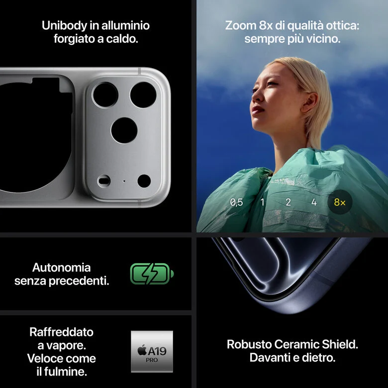 Apple iPhone 17 Pro Max 512GB Argento