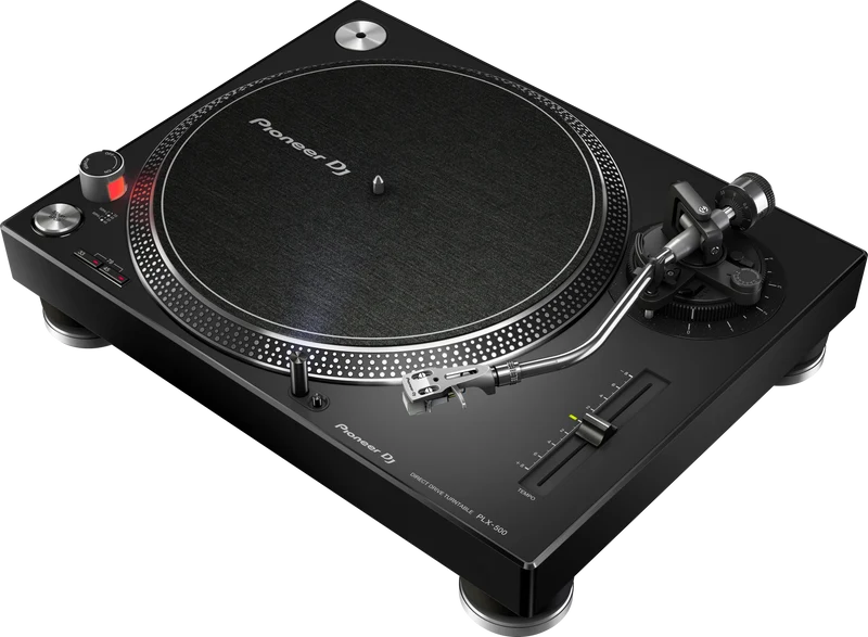 Pioneer DJ PLX-500 Piatto per DJ ad azionamento diretto Nero