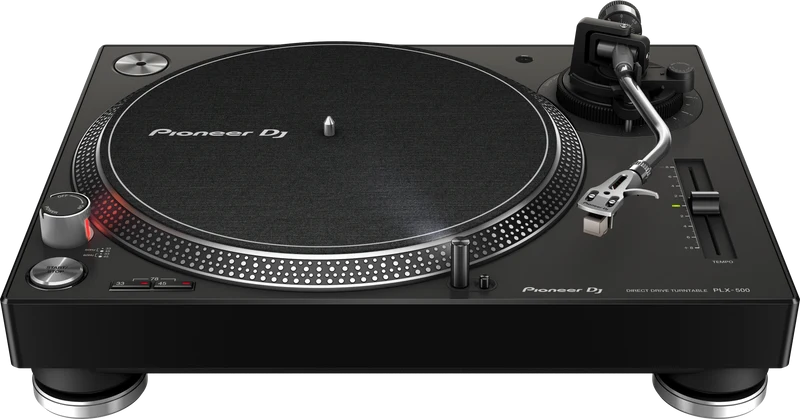 Pioneer DJ PLX-500 Piatto per DJ ad azionamento diretto Nero