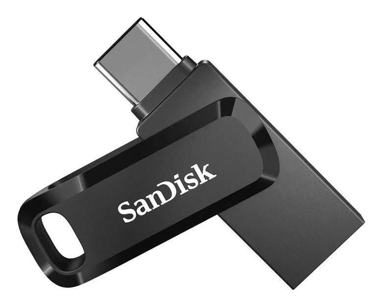 SanDisk Ultra Dual Drive Go unità flash USB 64 GB USB Type-A / USB Type-C 3.2 Gen 1 (3.1 Gen 1) Nero
