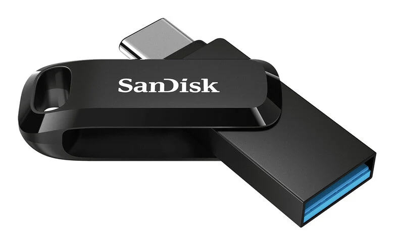 SanDisk Ultra Dual Drive Go unità flash USB 32 GB USB Type-A / USB Type-C 3.2 Gen 1 (3.1 Gen 1) Nero