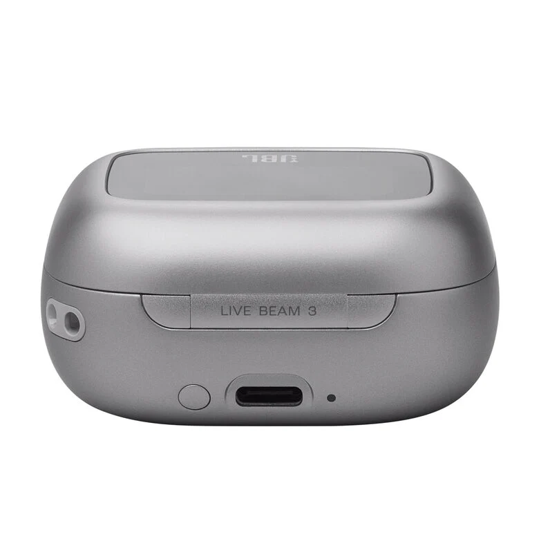 JBL Live Beam 3 Auricolare Wireless In-ear Chiamate/Musica/Sport/Tutti i giorni Bluetooth Argento