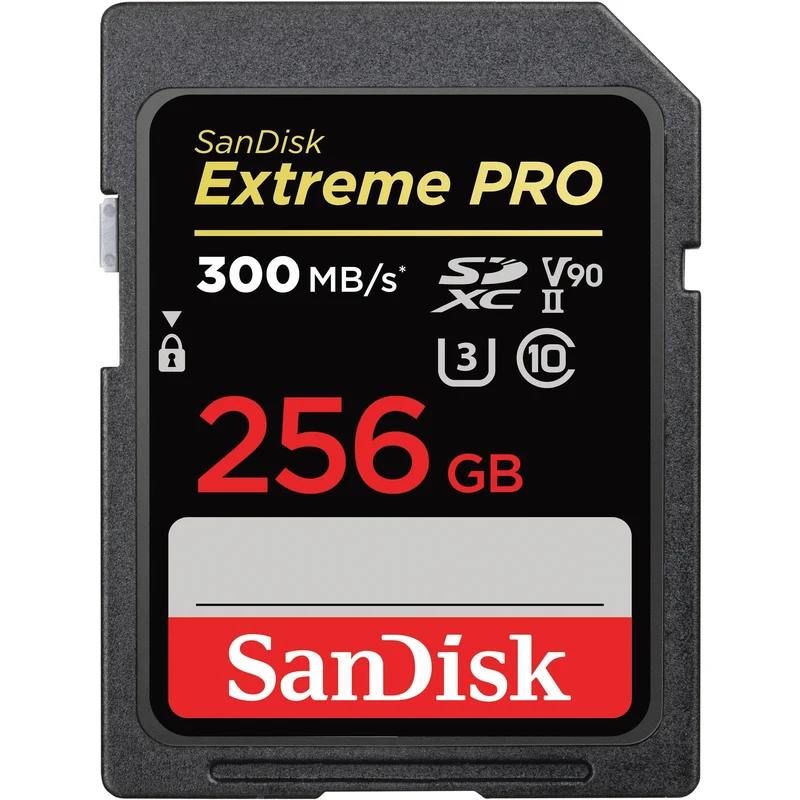 SANDISK SD EXTREME PRO UHS-II V90 256GB
