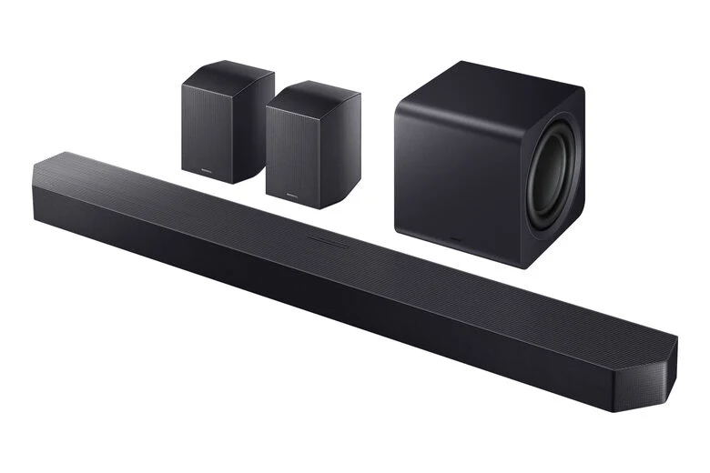 Samsung Soundbar HW-Q990H/XC, Audio 11.1.4 canali, potenza 756W, Active Voice Amplifier Pro, Auto AV Sync, Bluetooth 5.3, Q-Symphony, Wireless Dolby Atmos, 2026