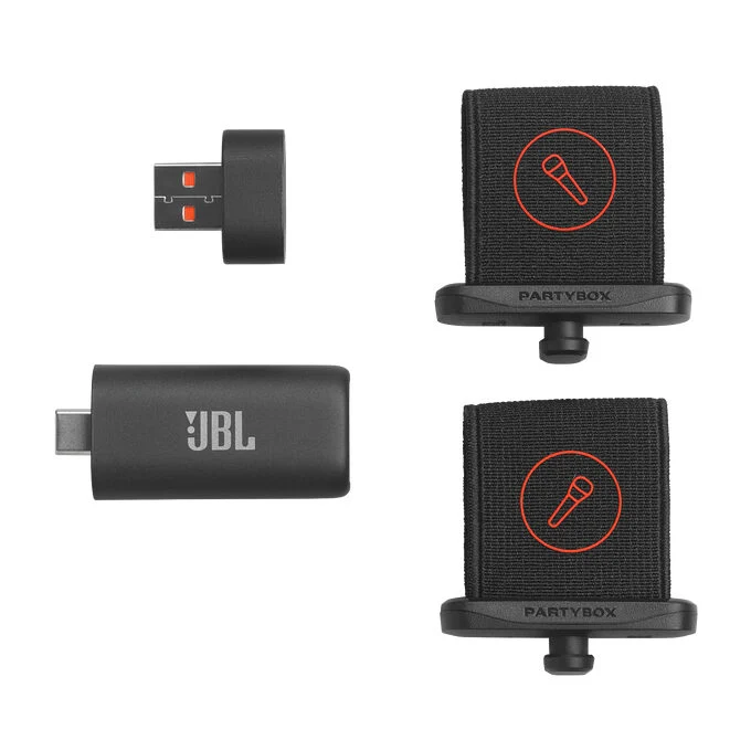 JBL EasySing Mics Nero Microphone set