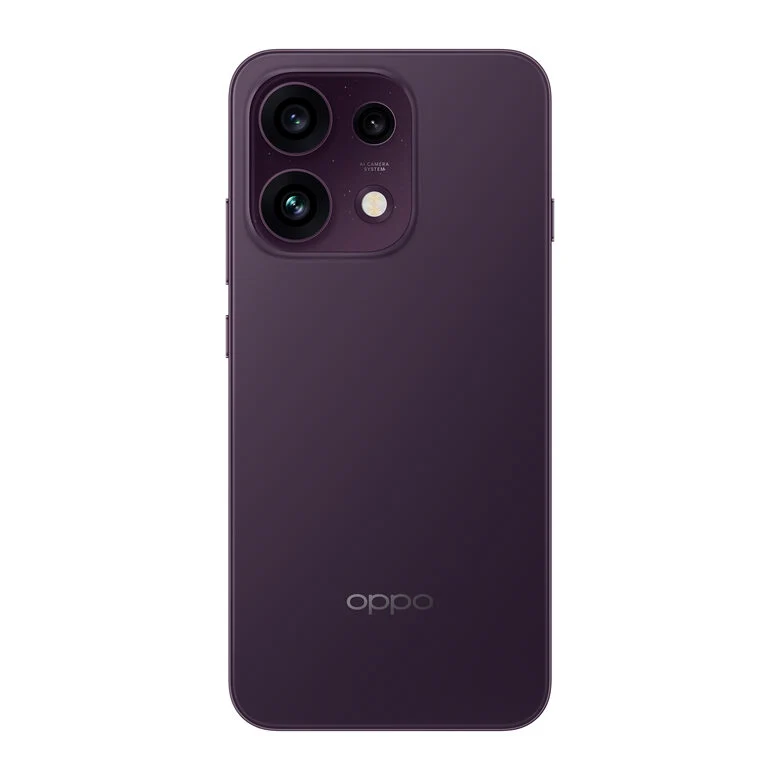 OPPO Reno16 FS 5G Smartphone Purple Black Box