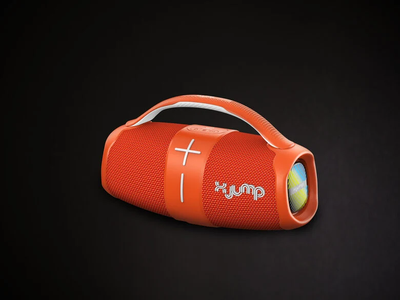X JUMP XJ 120 Altoparlante portatile stereo Arancione 40 W