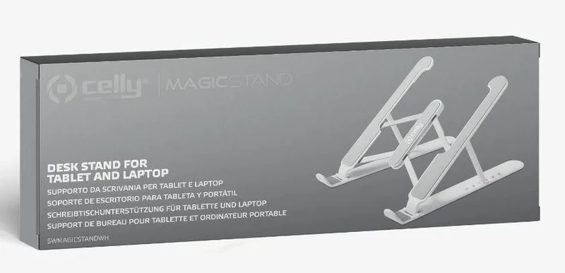 CELLY LAPTOP/TABLET HOLDER WHITE