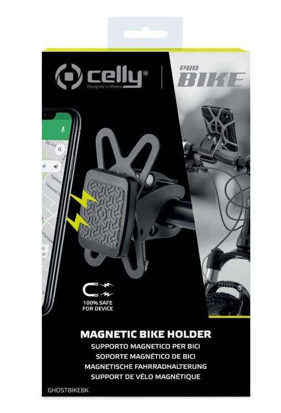 CELLY UNIVERS.MAGNETIC BIKE HOLDER BLACK