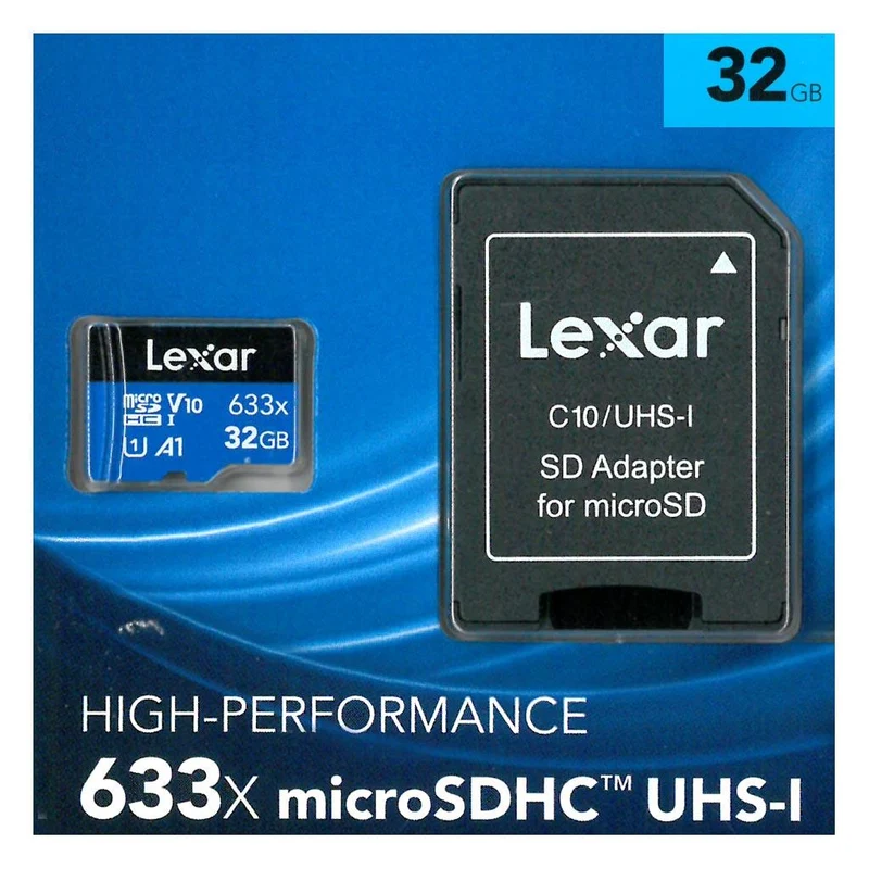 LEXAR MICRO SDHC 633X UHS-I 32GB