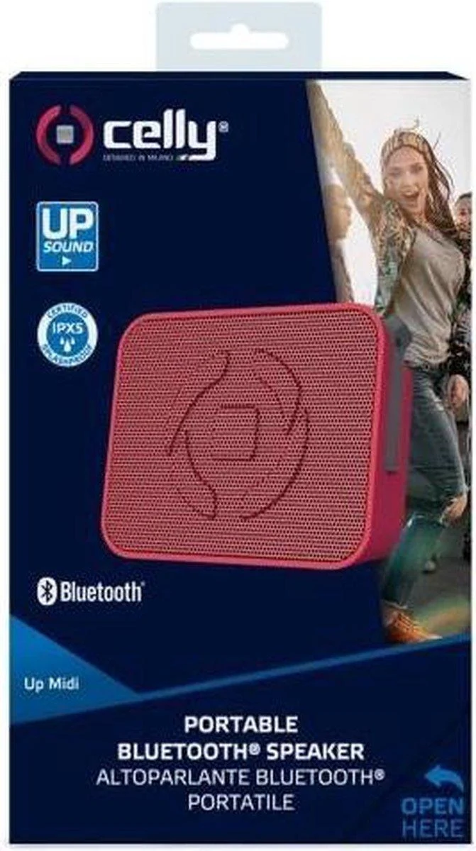CELLY BLUET.SPEAKER UP MIDI RED