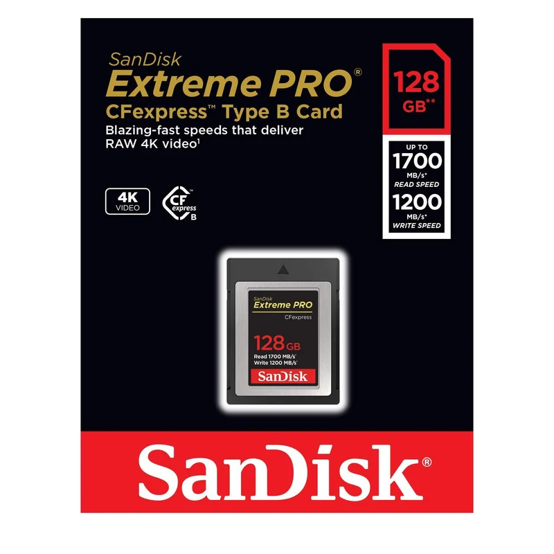 SANDISK CF EXPRESS EXTREME PRO 128GB