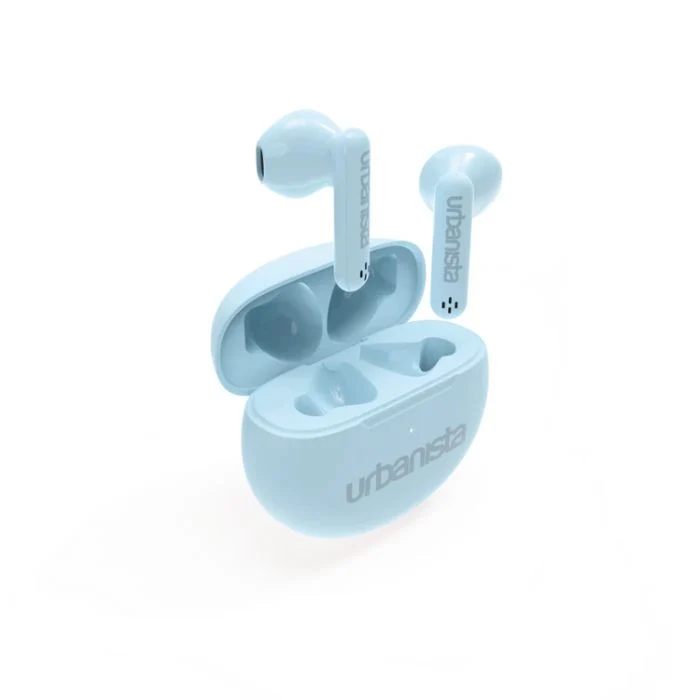 Urbanista Austin Auricolari Bluetooth Assistente Vocale Comandi Touch Skylight Blue Azzurro