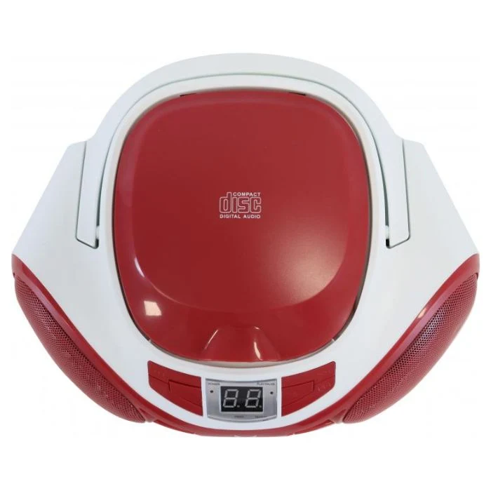 New Majestic AH-1262R Boombox CD Radio FM USB Portatile