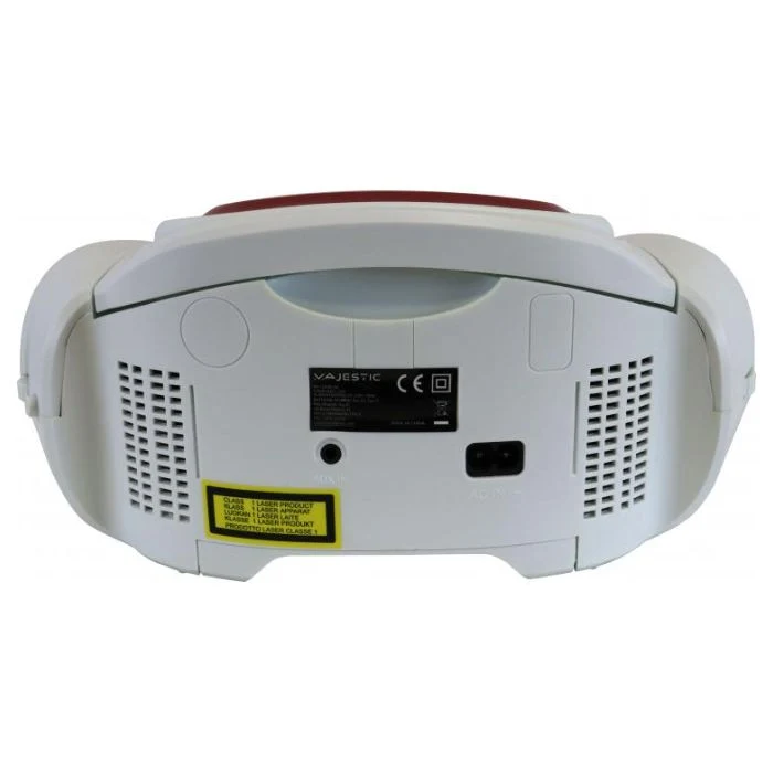 New Majestic AH-1262R Boombox CD Radio FM USB Portatile