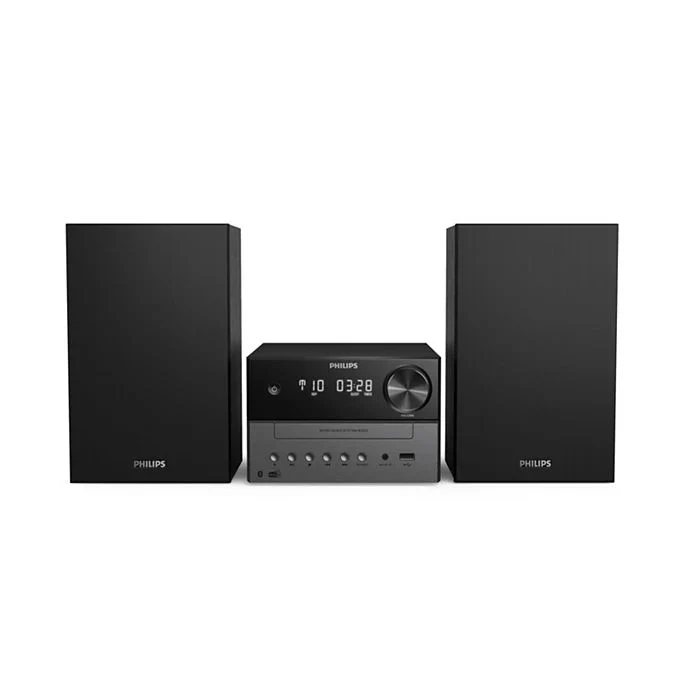 Philips TAM3505/12 Mini Hi-Fi audio Altoparlanti Bass Reflex DAB, DAB+ Nero, Grigio