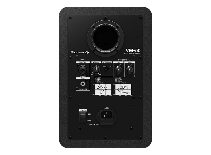 Pioneer DJ VM-50 Altoparlante Nero da 5"