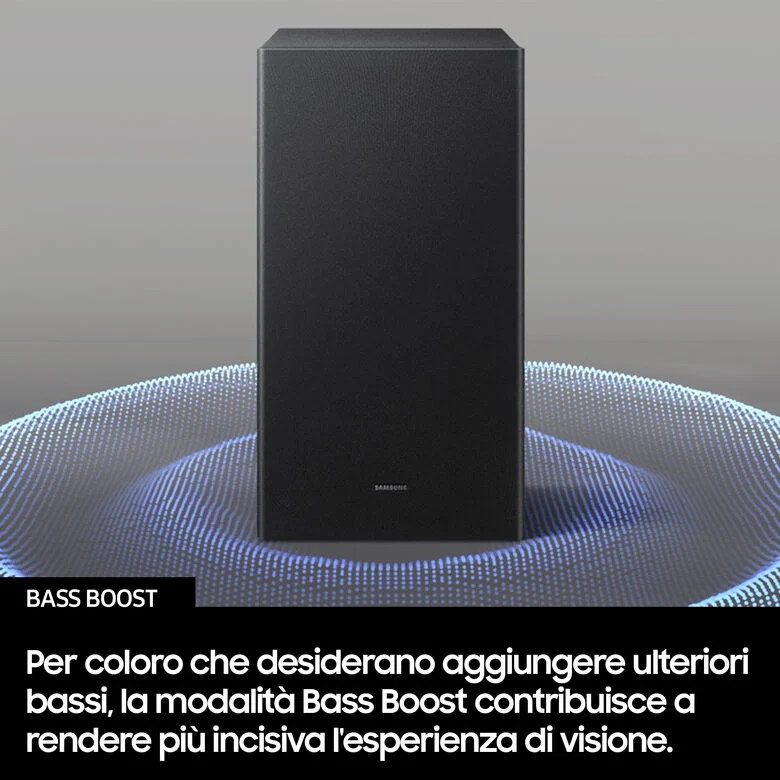 Samsung B-Series Soundbar HW-B450F/ZF, Audio 2.1 canali, Wireless Dolby 2ch, 2025