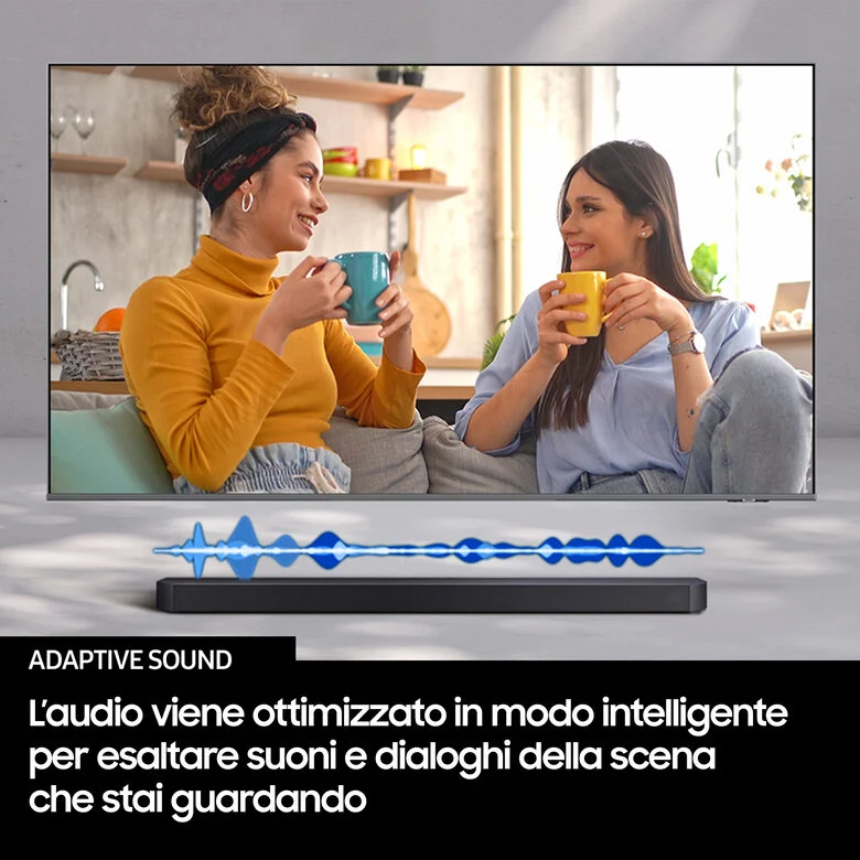 Samsung Soundbar HW-B750F/ZF, Audio 5.1 canali , Wireless Dolby 5.1ch, 2025