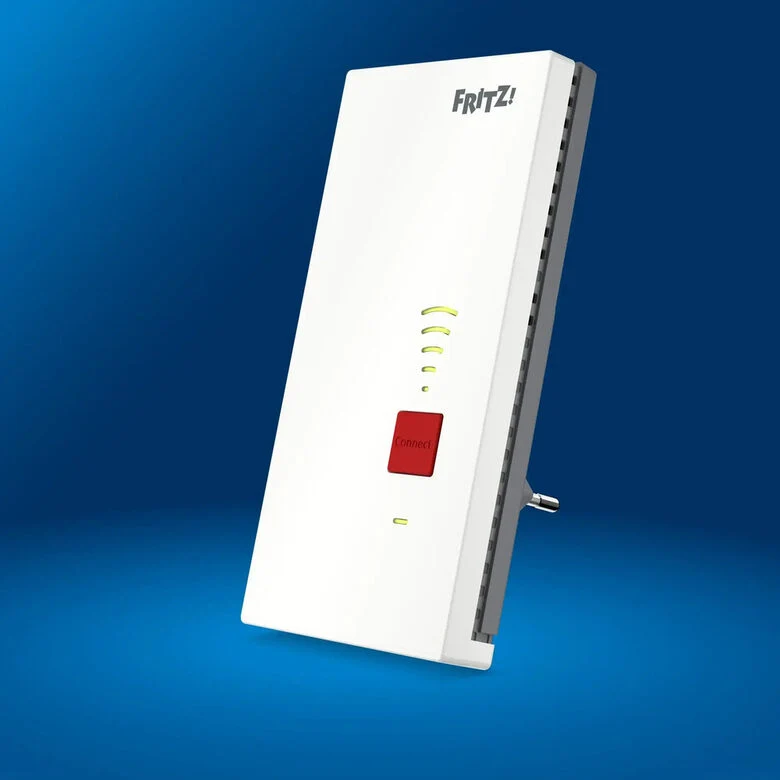 Repeater FRITZ! 2700 International Ripetitore di rete 6500 Mbit/s Bianco