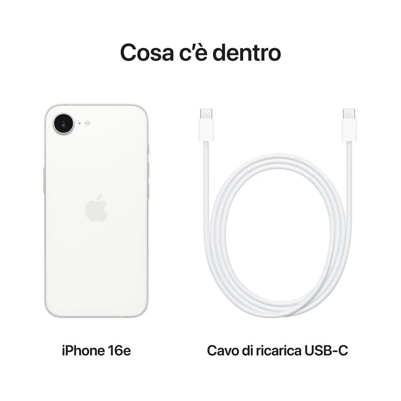 Apple iPhone 16e 512GB Bianco