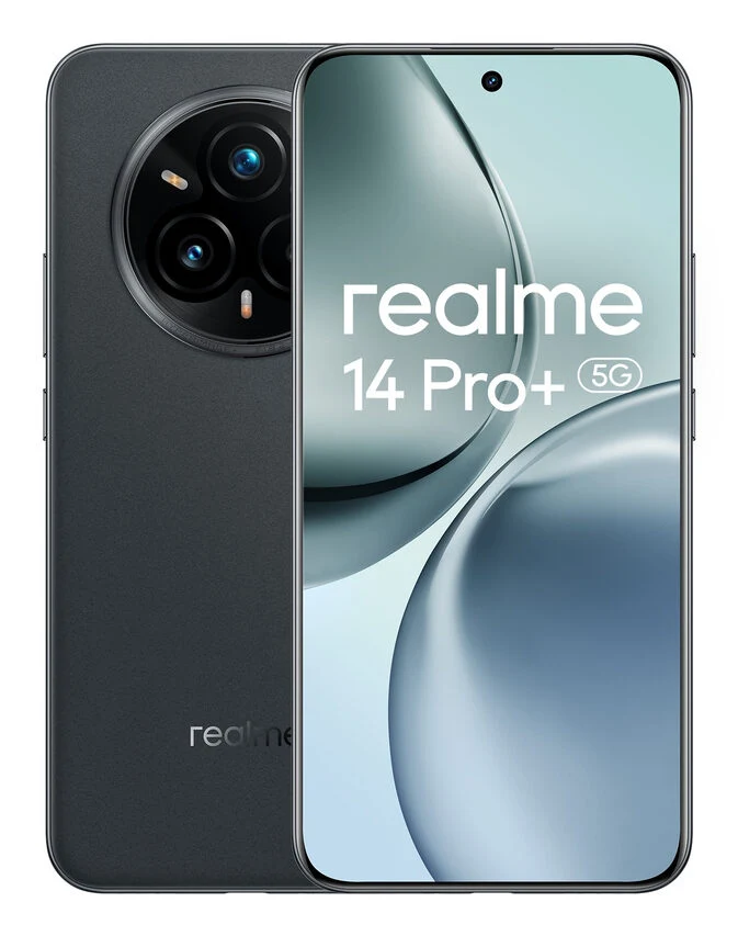 realme 14 Pro+ 5G 17,4 cm (6.83") Doppia SIM Android 15 USB tipo-C 12 GB 512 GB 6000 mAh Grigio