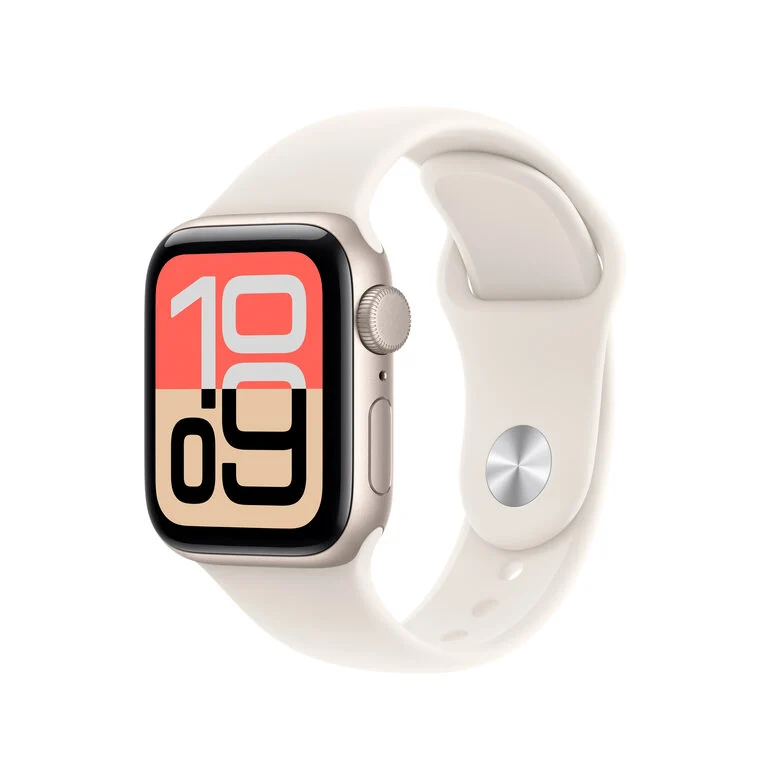 Apple Watch SE (3nd generation) SE 3 GPS 40mm Cassa Alluminio Galassia con Sport Band Galassia - S/M