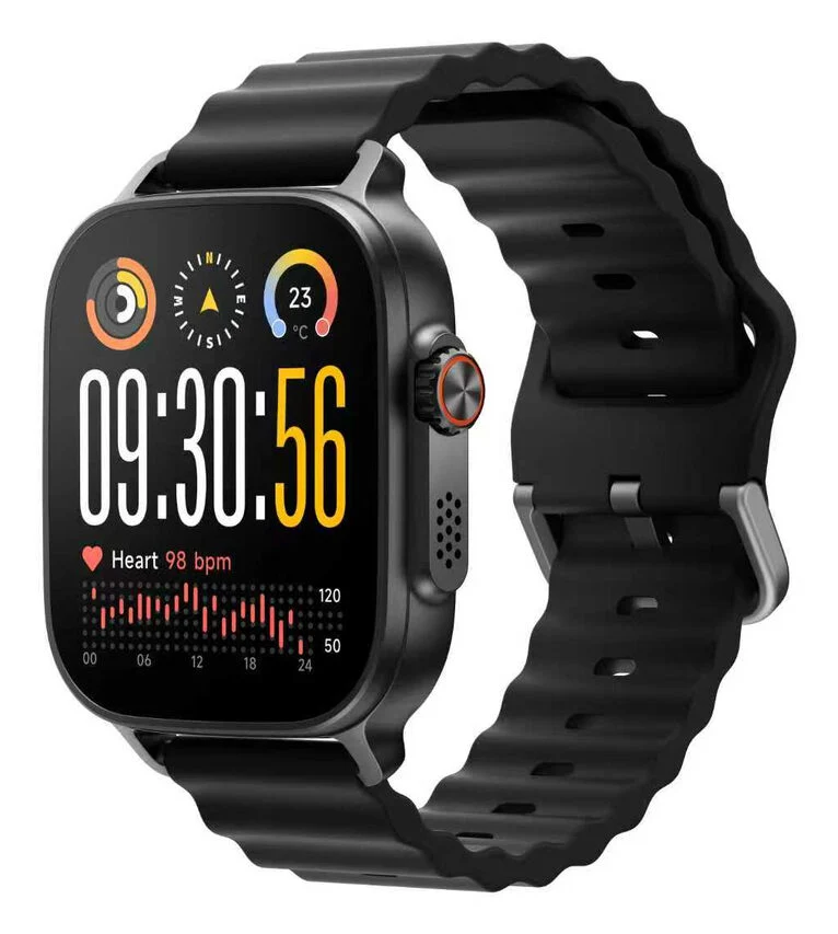 realme Watch 5 5 cm (1.97") AMOLED Digitale 390 x 450 Pixel Touch screen Nero GPS (satellitare)