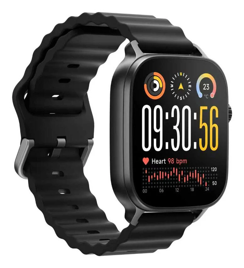 realme Watch 5 5 cm (1.97") AMOLED Digitale 390 x 450 Pixel Touch screen Nero GPS (satellitare)