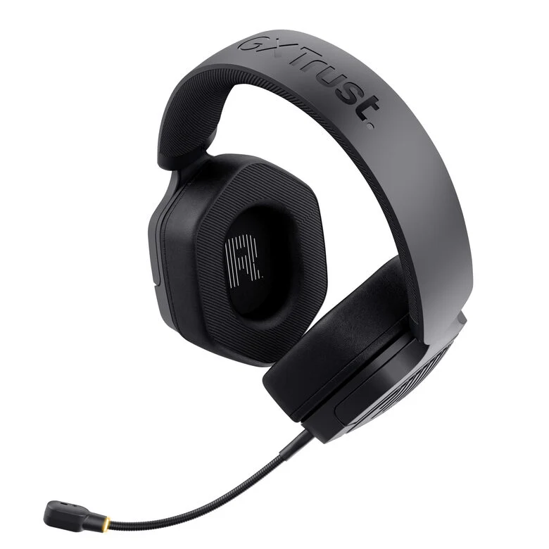Trust GXT 493 Carus Auricolare Con cavo e senza cavo A Padiglione, Casco Gaming USB Type-C / USB Type-A Bluetooth Nero