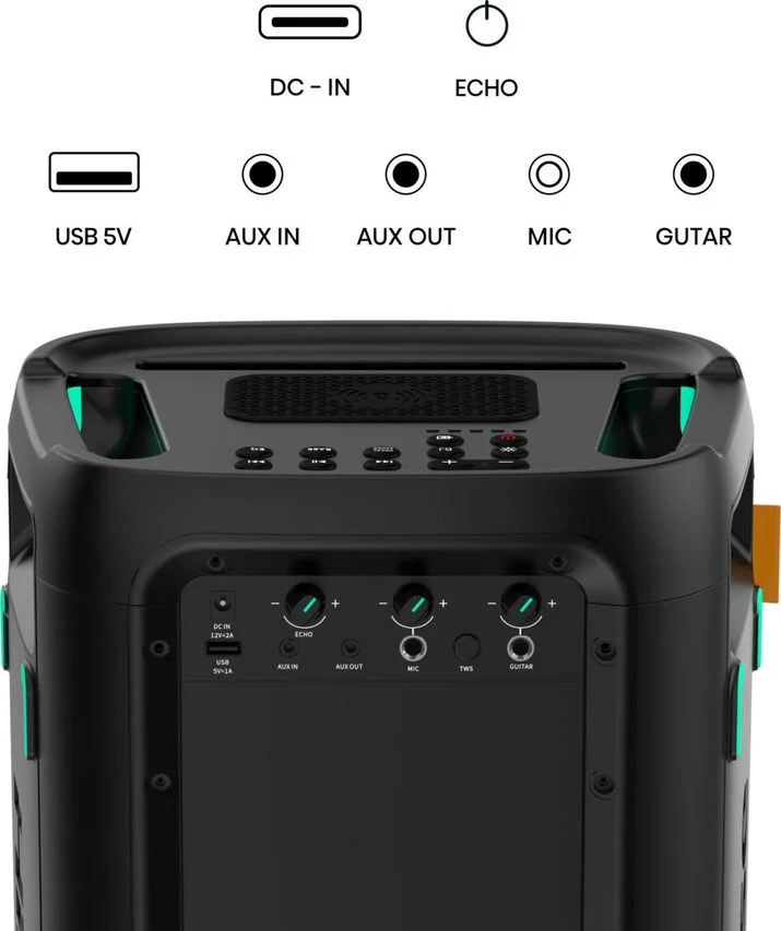 Hisense Partystorm 1 Cassa Portatile Bluetooth Con Effetti Luce 300 W Nero