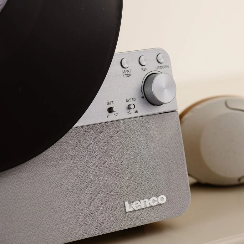 Lenco LSA-071si Giradischi verticale Bluetooth Argento