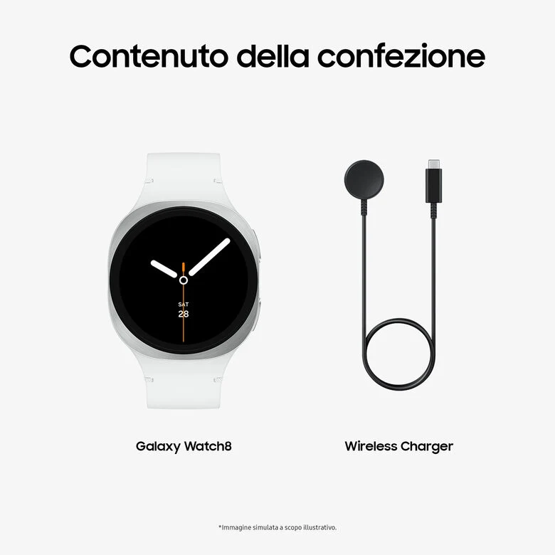Samsung Galaxy Watch8 40mm Smartwatch Silver
