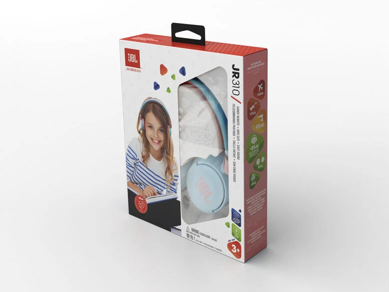 JBL JR310 Auricolare Cablato A Padiglione MUSICA Blu