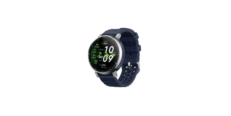 Amazfit W2558GL2N smartwatch e orologio sportivo 3,35 cm (1.32") AMOLED Digitale 466 x 466 Pixel Touch screen Argento GPS (satellitare)