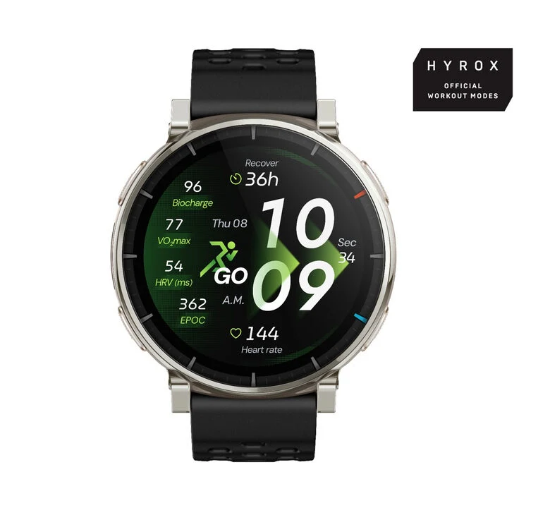 Amazfit Active 3 3,35 cm (1.32") AMOLED Digitale 466 x 466 Pixel Touch screen Oro GPS (satellitare)